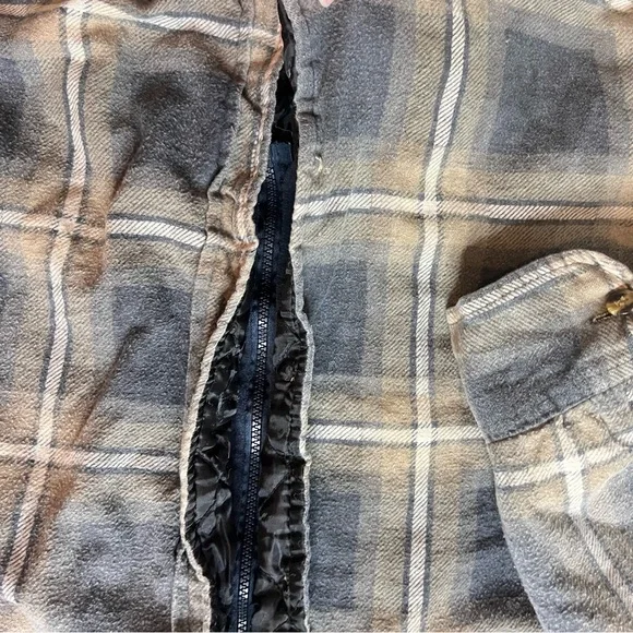 90s Skater Bugle Boy Flannel coat - Picture 6 of 12